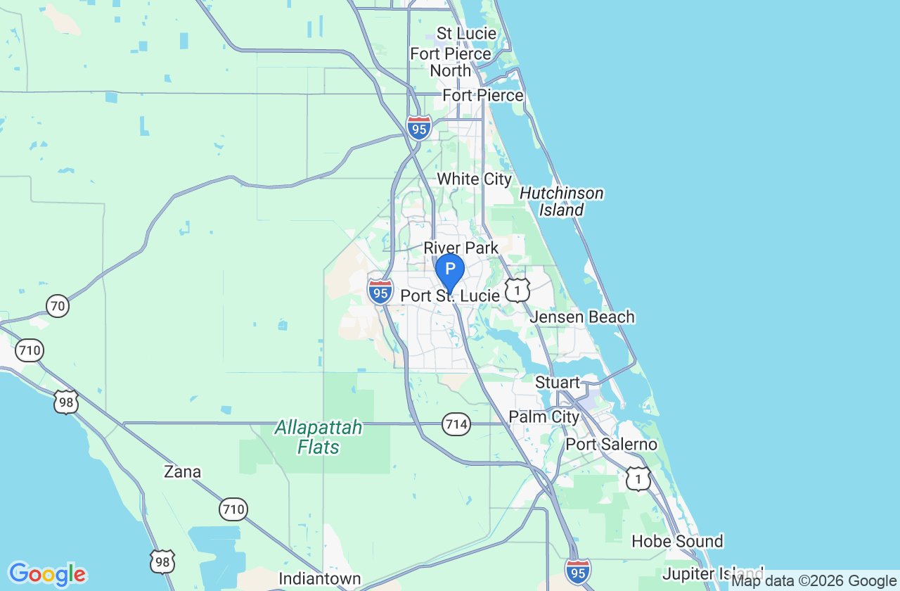 Port St. Lucie, FL market map preview